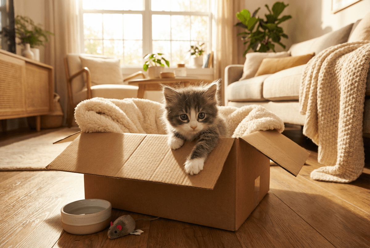 The First 48 Hours: Bringing Your Kitten Home