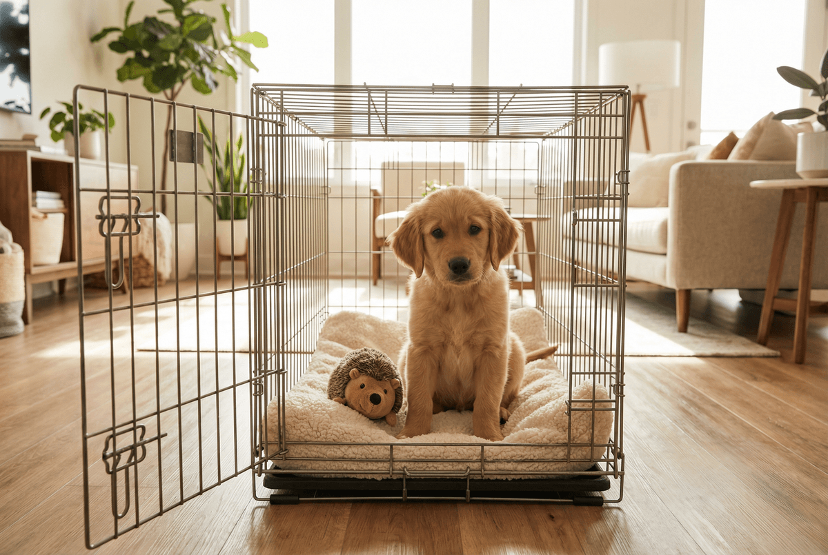 How to Crate Train Your New Puppy in 5 Days